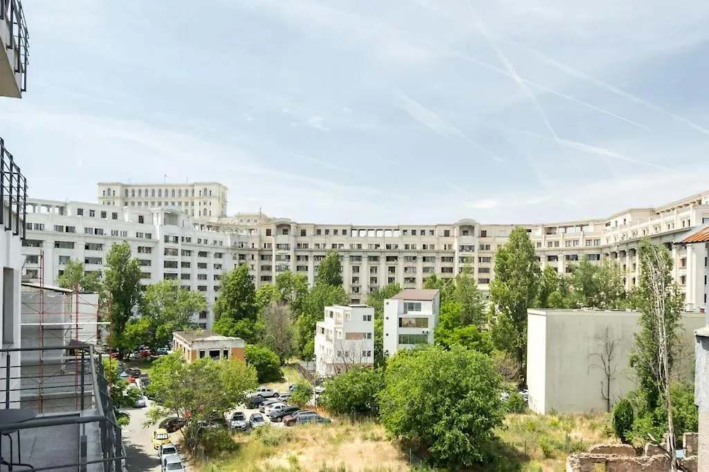 Bright 1Br Flat - New Midtown Building + Terrace Daire Bükreş