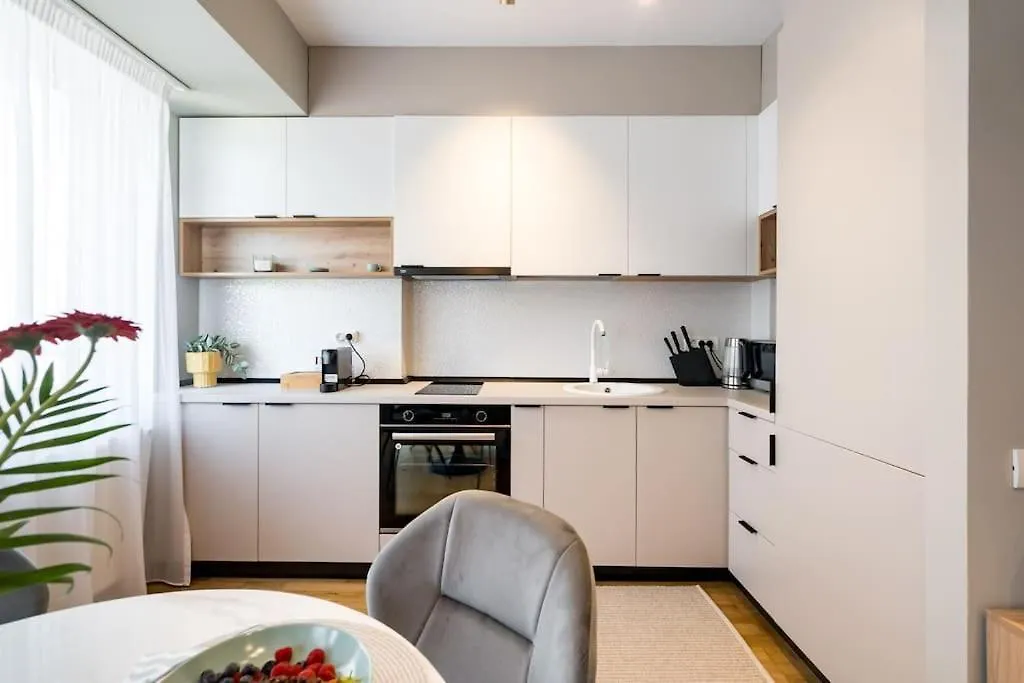 Bright 1Br Flat - New Midtown Building + Terrace Daire Bükreş